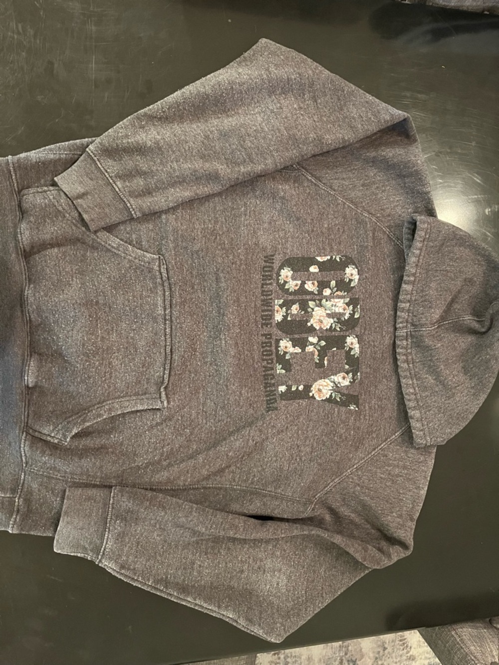 Gray Obey hoodie